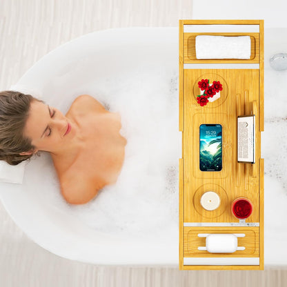 Bathtub Tray Caddy - Bath Tray - Bath Tub Tray Caddy
